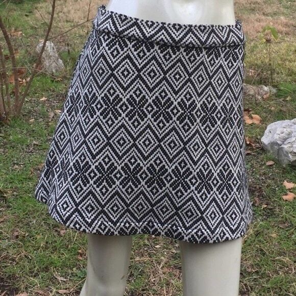 NWT Geo Print A-Line Skirt - Picture 6 of 6